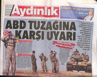 Aydınlık Gazetesi 12 Şubat 2018 - Rizenin Yeni Meydanında Atatürk Yine Yok ! - Kadın Cinayetinde İyi Hal Uygulanmasın GZ94790 - 1