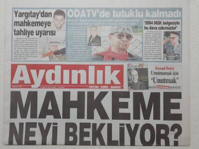 Aydınlık Gazetesi 13 Aralık 2013 - Odatvde Tutuklu Kalmadı GZ53081 - 1