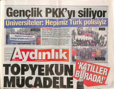 Aydınlık Gazetesi 13 Aralık 2016 - Başkent Üniversitesi Tıp Fakültesi Öğrencisi Berkay Akbaşın Cenazesi Sinopta Toprağa Verildi GZ94695 - 1