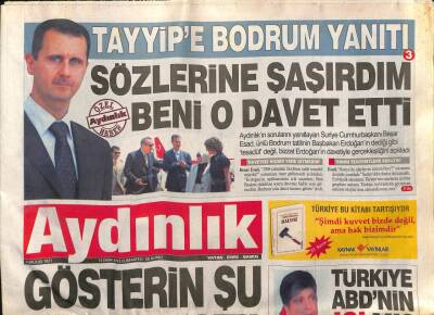 Aydınlık Gazetesi 13 Ekim 2012 - Hizbullahın Uçakları İsrailin Kalbine Uçtu GZ98923 - 1