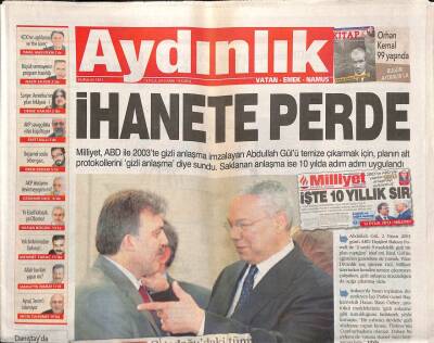Aydınlık Gazetesi 13 Eylül 2013 - Ortadoğudaki Tüm Rejimler Değişecek GZ94432 - 1