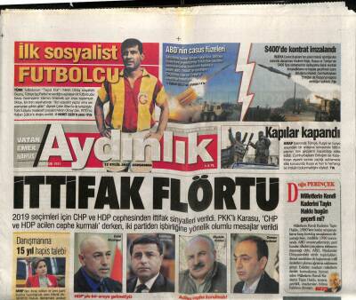 Aydınlık Gazetesi 13 Eylül 2017 - Emperyalizme Karşı Sınıf Dayanışmasını Kuralım - Abdnin Şoför Nebahati Bir Türk GZ95121 - 1