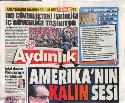 Aydınlık Gazetesi 13 Mayıs 2019 - İdlibin Güneyindeki Köyler Terörden Temizleniyor GZ94398 - 1