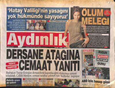 Aydınlık Gazetesi 14 Eylül 2012 - Atatürk Ve Laiklik Eğitimden Atıldı - Dersana Atağına Cemaat Yanıtı GZ125534 - 1