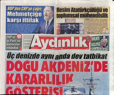 Aydınlık Gazetesi 14 Mayıs 2019 - Şule Çet Davasında Adli Tıp Bekleniyor - ABD Kışkırtıyor İran İse Kararlı GZ94435 - 1