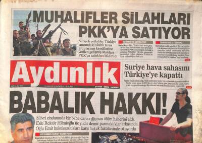 Aydınlık Gazetesi 15 Ekim 2012 - Avrupada Milli Anayasa Rüzgarı - 29 Ekim Seferberliği Büyüyor GZ124571 - 1