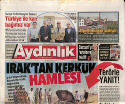 Aydınlık Gazetesi 15 Eylül 2017 - Kartalın Gücü Ejderhayı Yendi - Yerel Seçime İttifak Adayları Girecek GZ95107 - 2