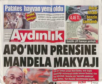 Aydınlık Gazetesi 16 Mayıs 2018 - Zeugma Mozaikleri , 1960lı Yıllarda Yapılan Kaçak Kazılarla Çalınıp Yurt Dışına Kaçırıldı GZ94383 - 1