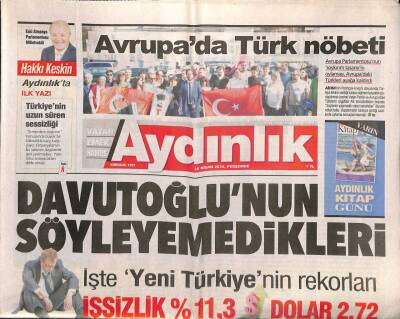 Aydınlık Gazetesi 16 Nisan 2015 - Okan Bayülgenin Annesi Vatanda - SOMA AŞ İsyan Ettirdi GZ94635 - 1