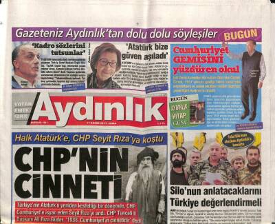 Aydınlık Gazetesi 17 Kasım 2017 - Aykut Kocaman Samandırada Kritik Toplantı Yaptı - Putin Ve Erdoğan 6ncı Kez Buluşacaklar GZ95196 - 1