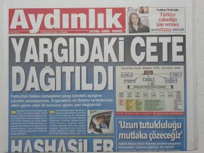 Aydınlık Gazetesi 17 Ocak 2014 - Yargıdaki Çete Dağıtıldı GZ53063 - 1