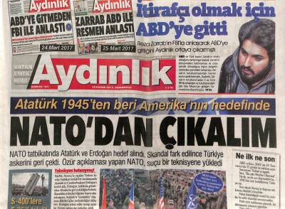 Aydınlık Gazetesi 18 Kasım 2017 - Gazozu Vatandaşa Lüks Gördüler - Dünya Kupasına Katılan Terk Türk Cüneyt Çakır GZ95197 - 1
