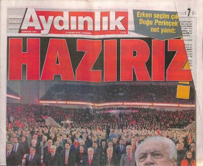Aydınlık Gazetesi 18 Nisan 2018 - ABDnin Eski Suriye Büyükelçisi PKKyı Koruyalım GZ94369 - 1