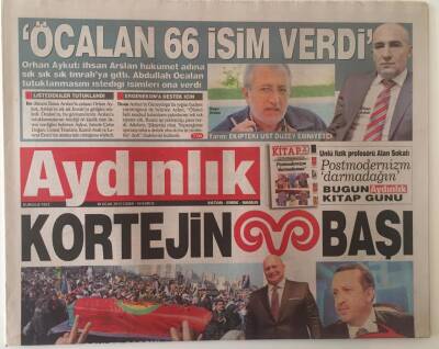 Aydınlık Gazetesi 18 Ocak 2013 - Kortejin Başı Koç , Mit - Pkk İlişkisini Araştıran Savcı Öldürüldü GZ28361 - 1