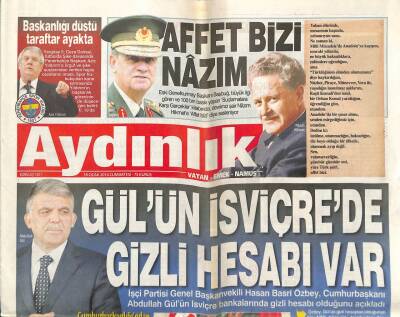 Aydınlık Gazetesi 18 Ocak 2014 - Affet Bizi Nazım Hikmet - Ara Güler Sevindirdi GZ94446 - 1