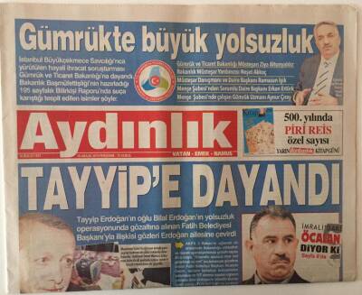 Aydınlık Gazetesi 19 Aralık 2013 - Tayipe Dayandı GZ28471 - 1
