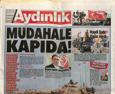 Aydınlık Gazetesi 19 Eylül 2017 - Trabzonda Hedef Ersun Yanal - Arakanda Terör Üssü Kurulmak İsteniyor GZ95123 - 1
