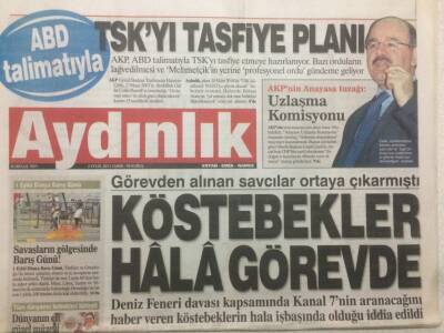 Aydınlık Gazetesi 2 Eylül 2011 - Bayram, Ergenekon Ve Balyoz Tutsaklarını Aileleriyle Buluşturdu GZ47708 - 1