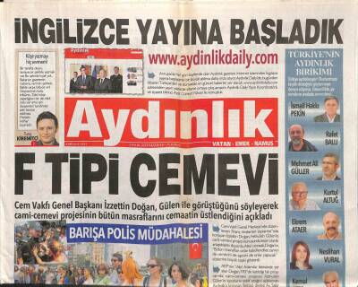 Aydınlık Gazetesi 2 Eylül 2013 - İskoçyada Demir Çağından Kalan Köy Bulundu GZ94420 - 1