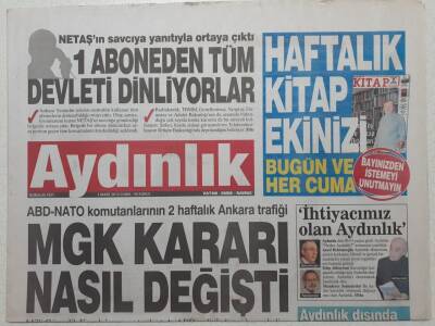 Aydınlık Gazetesi 2 Mart 2012 - MGK Kararı Nasıl Değişti GZ53090 - 1