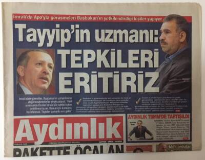 Aydınlık Gazetesi 2 Temmuz 2012 - AKPnin Yargı Paketinde Abdullah Öcalanın İsteklerini Yerine Getirecek Pakette Öcalan Hazırlığı GZ26330 - 1