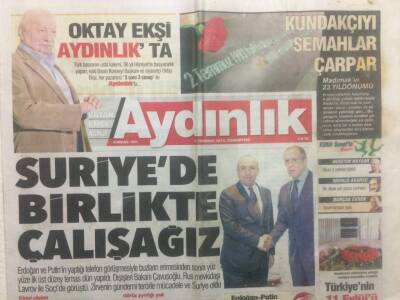 Aydınlık Gazetesi 2 Temmuz 2016 - RusyaSuriyede Birlikte Çalışacağız GZ29194 - 1