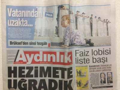 Aydınlık Gazetesi 20 Eylül 2015 - Hezimete Uğradık, Milli Şaşkınlık GZ27525 - 1