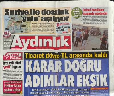 Aydınlık Gazetesi 20 Eylül 2018 - Tekirdağda Tarihi Okul Restore Edilmeyi Bekliyor,Fatih Terim Uefa Ve Şampiyonlar Liginde Performans Gösterdi GZ95096 - 1