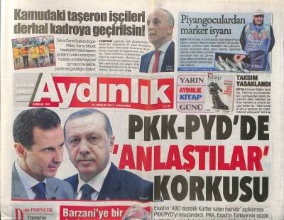 Aydınlık Gazetesi 21 Aralık 2017 - Kanlı Nigar Muşta İlk Kez Sergilendi - Sümelada Sır Keşif GZ94334 - 1