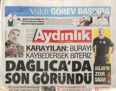 Aydınlık Gazetesi 21 Ekim 2015 - Adını Levent Kırcanın Koyduğu Görev Vakfının En Büyük Amacı , Uluslararası Medya İle Türk Medyasını Kaynaştırmak GZ96377 - 1