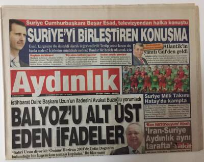 Aydınlık Gazetesi 21 Haziran 2011 - Balyozu Alt Üst Eden İfadeler İstihbarat Daire Başkanı Uzunun İfadesi GZ26335 - 1