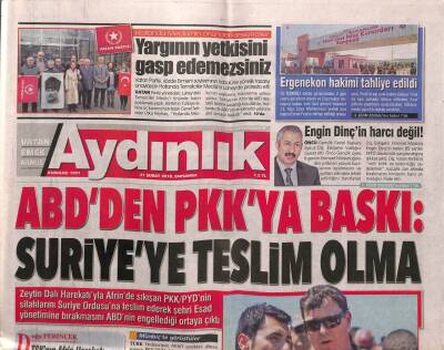 Aydınlık Gazetesi 21 Şubat 2018 - Aksakallı Halisdemiri Böyle Alnından Öptü GZ94753 - 1
