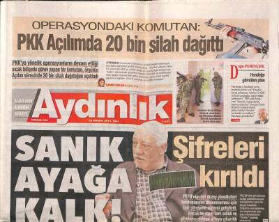 Aydınlık Gazetesi 22 Aralık 2015 - 68in Gençlik Lideri Aydınlıkla İyileşiyor - Yasaklı Evrim Okulu İlk Mezunlarını Verdi GZ94413 - 1