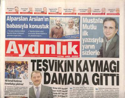 Aydınlık Gazetesi 23 Eylül 2013 - Musa Anter Ve Kürt Milliyetçiliği - Mustafa Kutlu İlk Yazısıyla Yarın Sizlerle GZ94447 - 1
