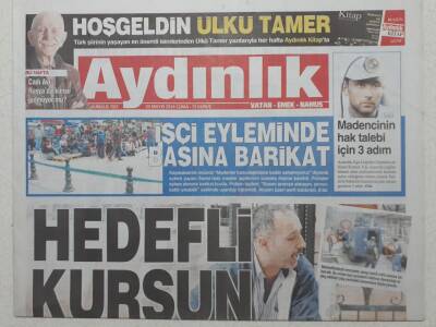 Aydınlık Gazetesi 23 Mayıs 2014 - Mezhep Kavgası GZ53089 - 1