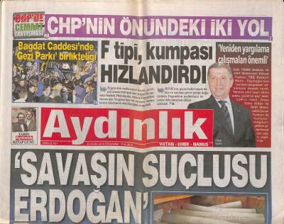 Aydınlık Gazetesi 23 Ocak 2014 - Suriye Dışişleri Bakanı Velid Muallim , 2. Cenevre Konferansında AKP Hükümetini Topa Tuttu GZ94443 - 1