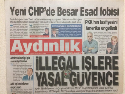 Aydınlık Gazetesi 23 Şubat 2014 - İllagal İşlere Yasal Güvence GZ29020 - 1