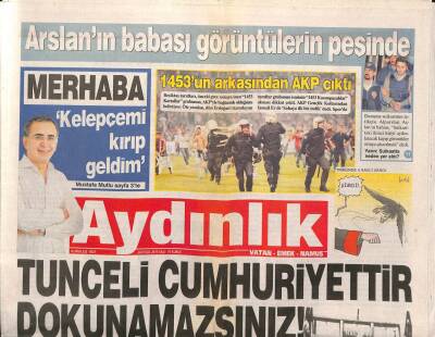 Aydınlık Gazetesi 24 Eylül 2013 - Suç Denen Tutanaklardan Erbakanın İmzası Çıktı - Bedri Rahmiden Korktular GZ94467 - 1