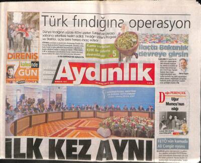 Aydınlık Gazetesi 24 Ocak 2017 - Kamu Varlıkları KHK İle Şirkete Devrediliyor - Türk Fındığına Operasyon GZ94761 - 1