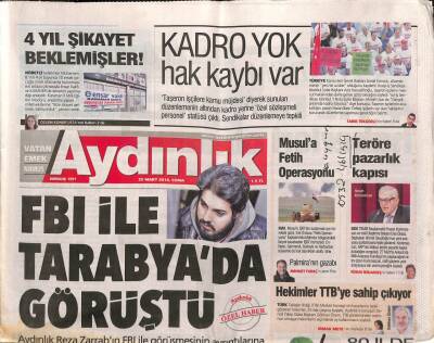 Aydınlık Gazetesi 25 Mart 2016 - Hollandalı Futbol Efsanesi Johan Cruyff , 68 Yaşında Hayata Veda Etti GZ94371 - 1