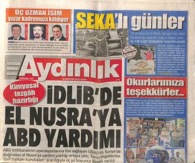 Aydınlık Gazetesi 26 Ağustos 2018 - Kaynak İsrafı Yerli Üretimle Önlenir - Üretimi Dayalı Yeni Modele İhtiyaç Var GZ95222 - 1