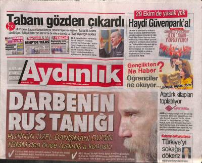 Aydınlık Gazetesi 26 Ekim 2016 - Kapalıçarşı Tarihinin En Ağır Krizlerinden Birini Yaşıyor - Atatürk Kitapları Toplatılıyor GZ94617 - 1