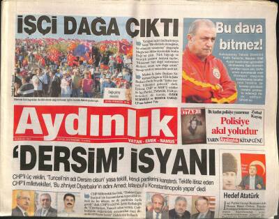 Aydınlık Gazetesi 26 Eylül 2013 - Bedava Doğalgaz Oyunu Barzaniye Yarayacak - Devlet Tiyatroları Perdelerini Açıyor GZ94793 - 1
