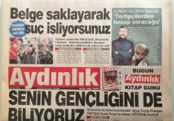 Aydınlık Gazetesi 28 Aralık 2012 Kürecik - İsrail Bağlantısı Kesinleşti - GZ44744 - 1