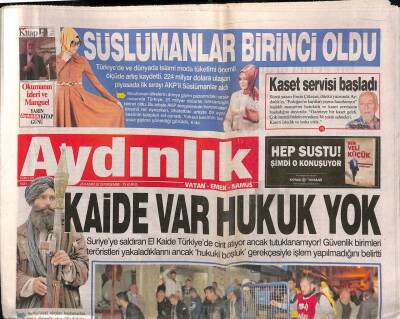 Aydınlık Gazetesi 28 Kasım 2013 - Sanatçılar Bakanlık Kapısına Dayandı - Spor Basınının Usta Kalemi Necmi Tanyolaç 85 Yaşında Aramızdan Ayrıldı GZ94636 - 1