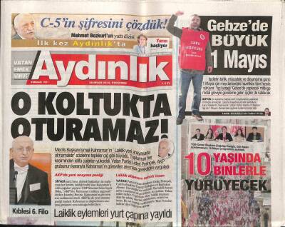 Aydınlık Gazetesi 28 Nisan 2016 - Amedsporun Avukatı Mızrak Federasyon Bizi Hedef Gösteriyor GZ94717 - 1