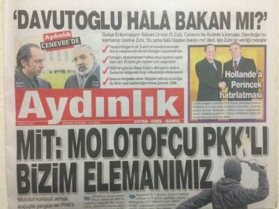Aydınlık Gazetesi 28 Ocak 2014 - Davutoğlu Hala Bakan mı? GZ29665 - 1