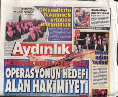Aydınlık Gazetesi 29 Mayıs 2019 - NATOnun Yeni Stratejisi Rusyayı Çevrelemek - Doğu Akdenizde Mesajlı Tatbikat GZ95301 - 1
