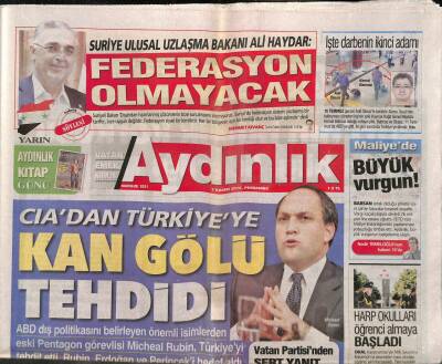 Aydınlık Gazetesi 3 Kasım 2016 - Harp Okulları Öğrenci Almaya Başladı - ABD İncirliki Taşımayı Tartışıyor GZ94642 - 1