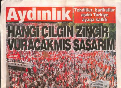 Aydınlık Gazetesi 30 Ekim 2012 - Aybabadan Futbolculara Uyarı - ABDde Sandy Dehşeti GZ124603 - 1
